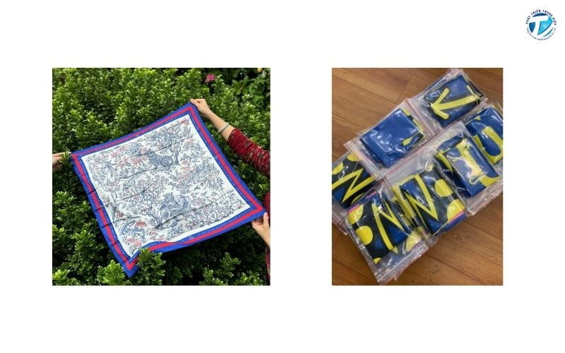 Xưởng in Đặng Cao sử dụng công nghệ in khăn bandana hiện đại